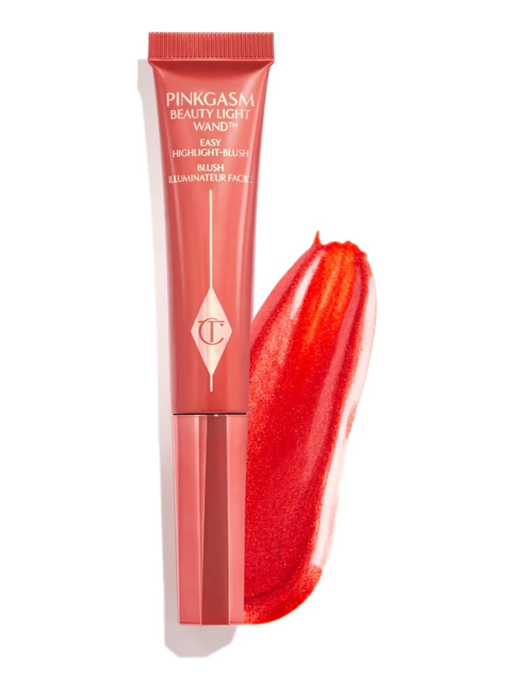 Charlotte Tilbury Beauty Light Wand Liquid Highlighter in Pinkgasm Sunset